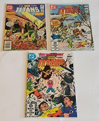 Buy The New Teen Titans  # 17,18,19  (DC 1982)  Very Fine • 11.07£