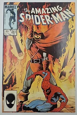 Buy The Amazing Spider-Man #261 - Marvel Comics 1985 - Charles Vess Hobgoblin Cover • 1.20£
