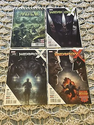 Buy Totally Awesome Hulk #22 1st Full Weapon H 1st Print, Weapon X #7 #8 #9 NM Set • 63.73£