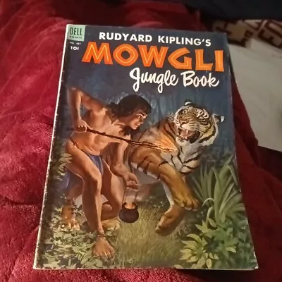 Buy Four Color #487 Rudyard Kipling’s Mowgli Dell Comics 1953 Golden Age Jungle Book • 12.56£