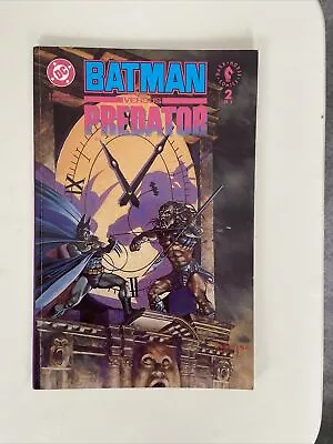 Buy Batman Versus Predator #2 Dark Horse Comics (1992) 1st Series DC Vs Comic Book • 2£