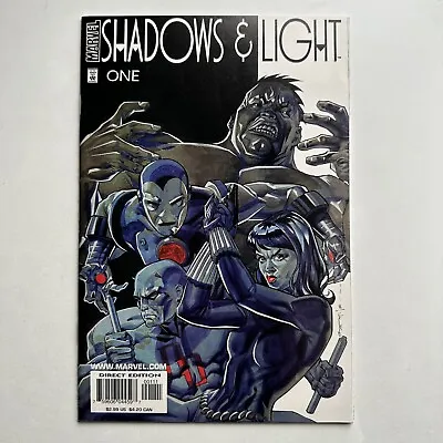 Buy Marvel Comics Shadows & Light #1 NM 1998 Hulk Iron Man Black Widow • 2.36£