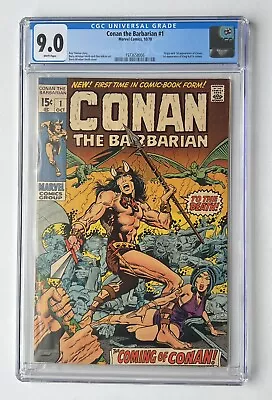 Buy Conan The Barbarian #1 - CGC 9.0 - Key First Appearance Of Conan - Classic • 948£