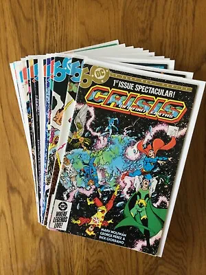 Buy Crisis On Infinite Earths 1 - 12 (1984) Complete Collectable Series • 120£