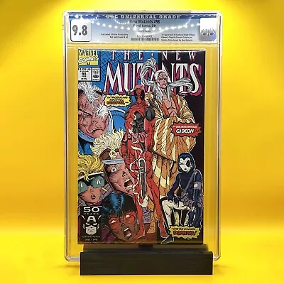 Buy 🔥🔥New Mutants 98 (Marvel 91)  CGC 9.8 WP *1st App Deadpool* MCU Old Label • 1,354.31£
