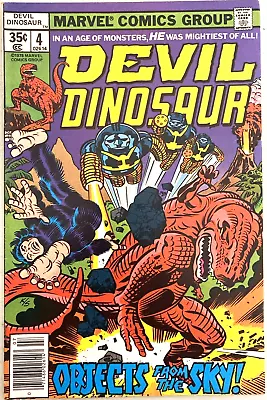 Buy Devil Dinosaur # 4.  July 1978.  Vfn 8.0. Jack Kirby-cover/art. Newsstand • 10.49£