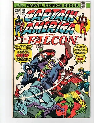 Buy Captain America And The Falcon #181 Marvel Comics Good FAST SHIPPING! • 5.93£