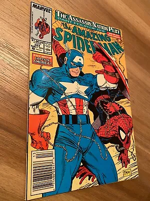 Buy Amazing Spider-Man #323 - Rare Newsstand - Captain America-Silver Sable-Solo  • 126.15£