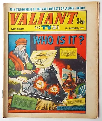 Buy VALIANT AND TV21 Comic, 18th November 1972. STAR TREK. Airfix, VIEW-MASTER Ads • 3.99£