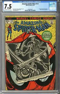 Buy Amazing Spider-man #113 CGC 7.5 • 92.48£