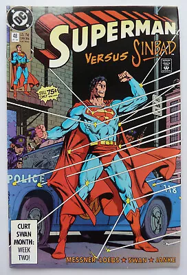 Buy Superman #48 - DC Comics - October 1990 F/VF 7.0 • 4.45£