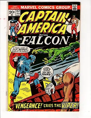 Buy Captain America Comic #157,159 (lot) (marvel,1973) • 27.91£