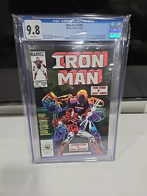 Buy Iron Man #200 CGC 9.8 1985 4367423019 • 122.54£