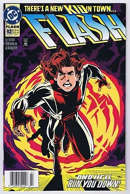 Buy Flash #92 Newsstand Variant VF 1st App Bart Allen/Impulse 1994 DC Comics • 59.10£