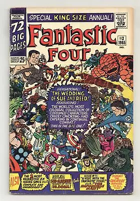 Buy Fantastic Four Annual #3 VG- 3.5 1965 • 72.74£