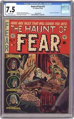 Buy Haunt Of Fear #15 CGC 7.5 1952 3967678003 • 1,438.34£