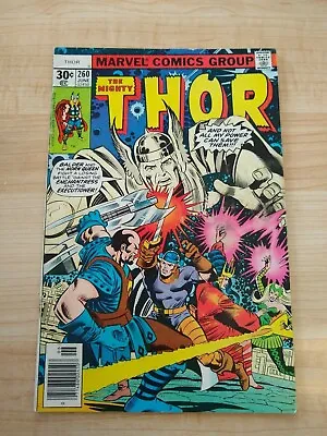Buy THE MIGHTY THOR #260 By Marvel Comics (1977), Enchantress, Executioner, Recorder • 3.15£
