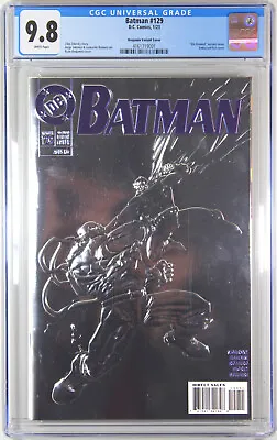 Buy BATMAN #129 (RYAN BENJAMIN 1990s FOIL EMBOSSED VARIANT) ~ CGC GRADED 9.8 NM/M • 77.09£