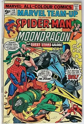 Buy Comic Book - Marvel - Marvel Team-Up Spider-Man & Moondragon - #44 Apr 1976 • 4.99£