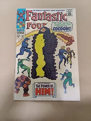 Buy Fantastic Four 67 Marvel (1967) Origin And 1st App Of Warlock Nm • 580.99£