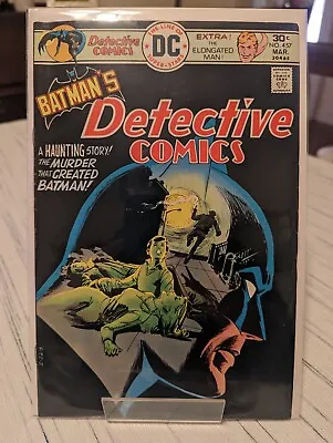 Buy Detective Comics # 457 - DC Comics - 1st App Leslie Thompkins - KEY - 1976 • 95.94£