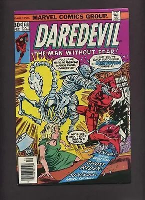 Buy Daredevil 138 VF+ Byrne Art! 1st Smasher! GHOST RIDER! 1976 Marvel Comics P234 • 20.56£