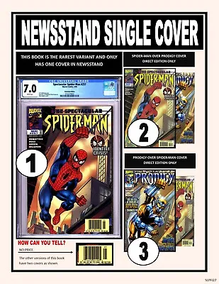Buy Spectacular Spider-man #257 Cgc 7.0 Wp - Rare Single Cover Newsstand Variant • 35.98£