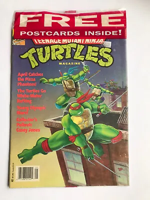 Buy Teenage Mutant Ninja Turtles  Magazine - Spring  1992 - Free Postcards • 19.99£