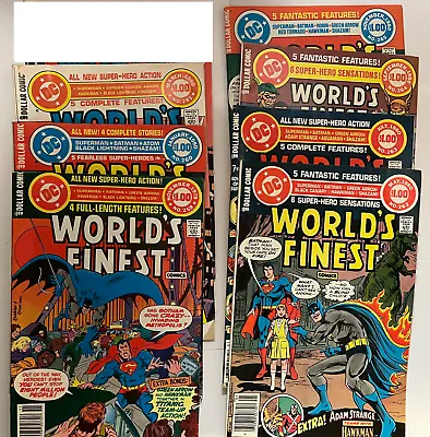 Buy World's Finest #s 259 260 261 262 263 264 265 DC Comics 1979 1980 • 27.66£