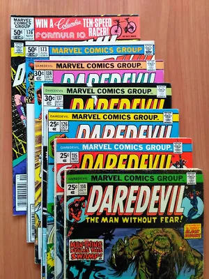 Buy Daredevil #114,115,126,137,138,173,176 (lot Of 7),Bronze Age, • 35.62£