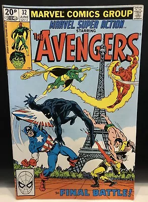 Buy MARVEL SUPER ACTION #32 Comic Marvel Comics Avengers • 3.85£