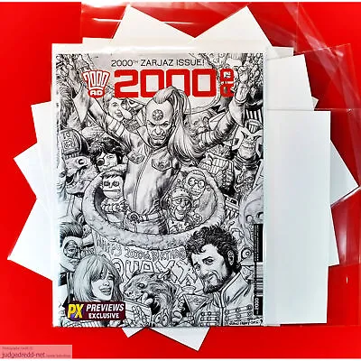Buy 2000AD Prog 2000  PX Exclusive Kevin O'Neill 1 Comic 28 9 16 UK 2016 (Lot 3027 • 15.99£