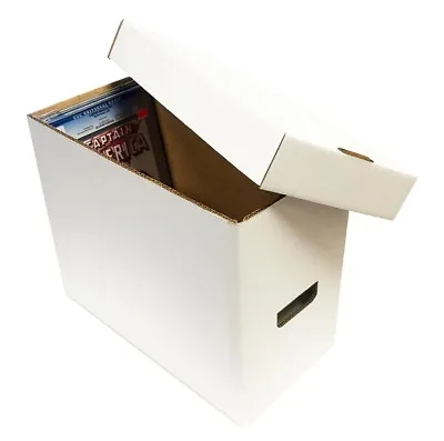 Buy One Max Pro Corrugated Cardboard Graded Comic Book Storage Boxes Box • 20£