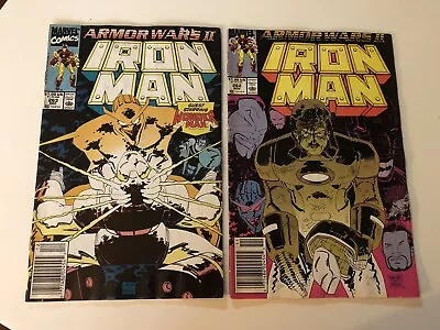 Buy Iron Man Comics 262 & 263, 2 Armor Wars II Iron Man Comics, Comics Gifts • 30£