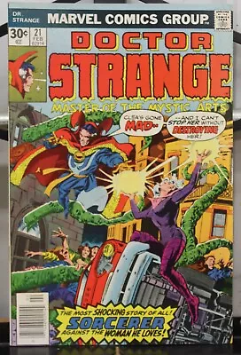 Buy Doctor Strange: Master Of The Mystic Arts NO. 21 Feb Marvel Comics Group • 8£