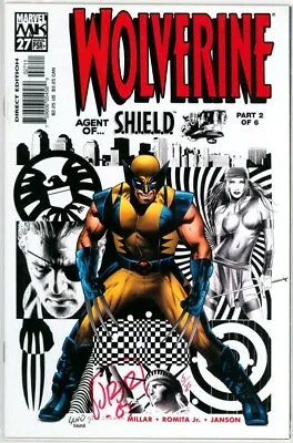 Buy Wolverine #27 Dynamic Forces Signed John Romita Jr Df Coa 5 Ltd 25 Marvel Comics • 32.95£