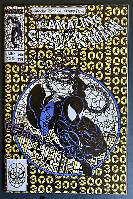 Buy Amazing SPIDER-MAN #300 Shattered Gold DiMasi LTD 3000 Venom NM 🔥 • 19£