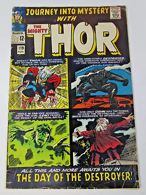 Buy Journey Into Mystery #119 1965 GD/VG 1st Warriors Three 2nd Destroyer Silver Age • 19.02£