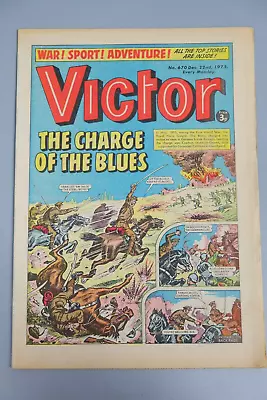 Buy Vintage British Comic: The Victor #670 December 22nd 1973 • 4.50£