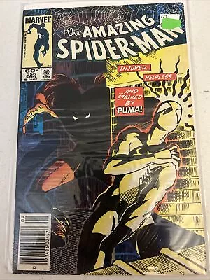 Buy Amazing Spider-Man #256 Marvel Comics 1st Puma Newsstand • 17.41£