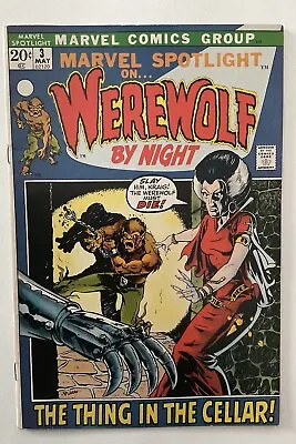 Buy Marvel Spotlight On... Werewolf By Night #3 ~ 2nd Werewolf By Night~ F/vf • 56.41£