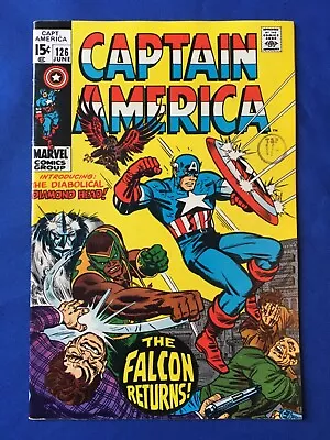 Buy Captain America #126 VFN- (7.5) MARVEL ( Vol 1 1970) (C) • 26£