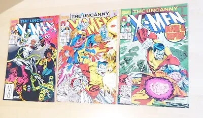 Buy 3 X Comics UNCANNY X-MEN #291-293  1992  Marvel Comics VF+ • 7.50£