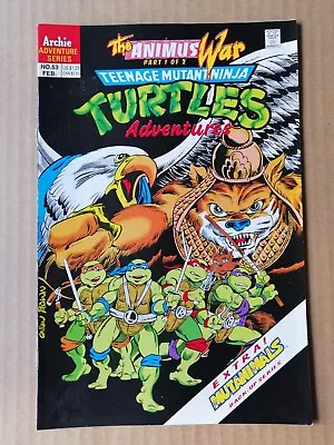 Buy Tmnt Teenage Mutant Ninja Turtles Adventures # 53, Archie Comics 1994,  Nm • 19.99£