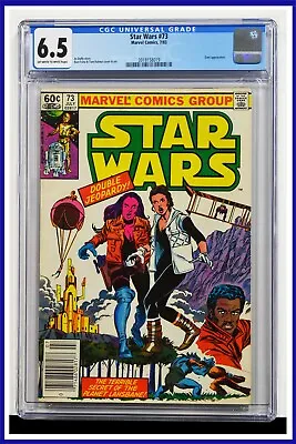 Buy Star Wars #73 CGC Graded 6.5 Marvel July 1983 Newsstand Edition Comic Book. • 42.90£