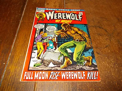 Buy Werewolf By Night #1 - Marvel 1972 Bronze Age 20c 2nd App Darkhold Book FN/VFN • 185.95£