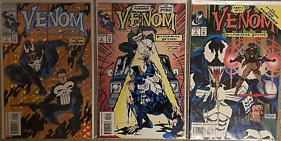 Buy Venom: Funeral Pyre #1to3 Full Set (Marvel 1993) Issue #1 Holo-Grafx Foil NM • 24.99£