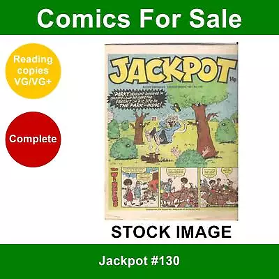 Buy Jackpot #130 Comic - VG/VG+ - 14 November 1981 • 2.49£