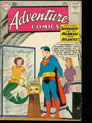 Buy Adventure Comics #280 '61 Aquaman Lori Lemaris Superboy Vg • 45.33£