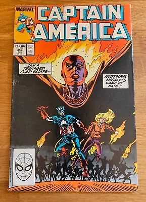Buy COMIC - Captain America #356 Aug 1989 Gruenwald Marvel Comics *MC #10* • 2.50£